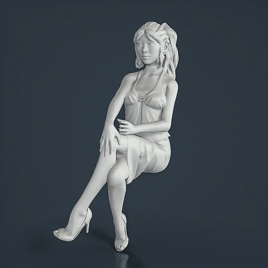 Woman Resin Figure (U295A)