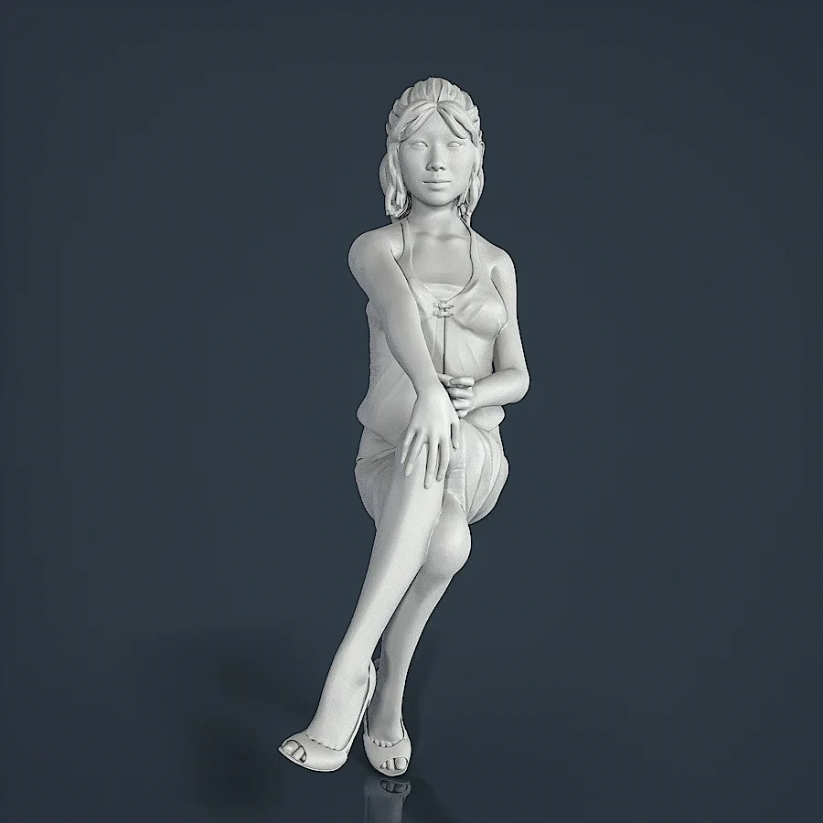 Woman Resin Figure (U295A)