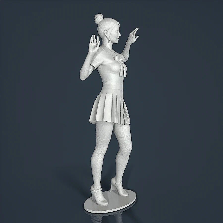 Woman Resin Figure (U329)