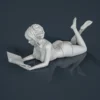 Woman Resin Figure (U993)