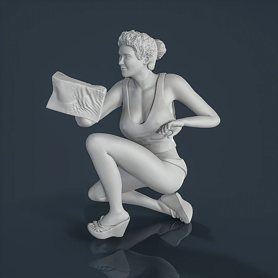 Woman Resin Figure (U998)