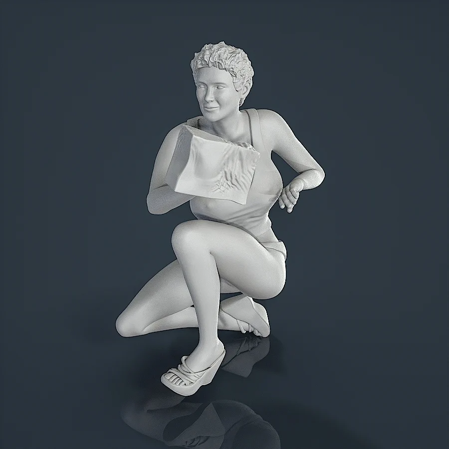 Woman Resin Figure (U998)