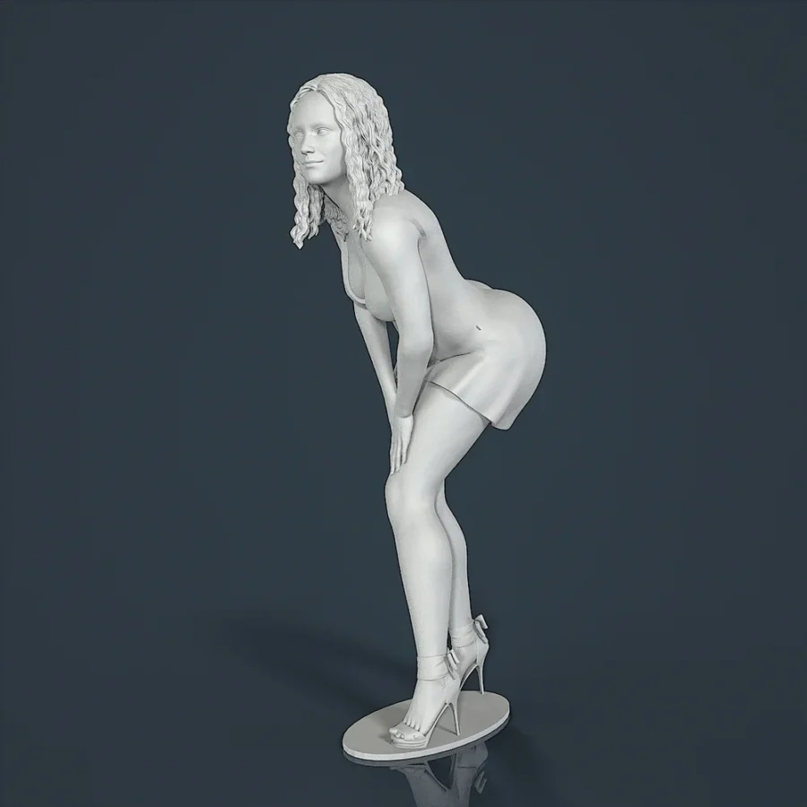 Woman Resin Figure (F128B)