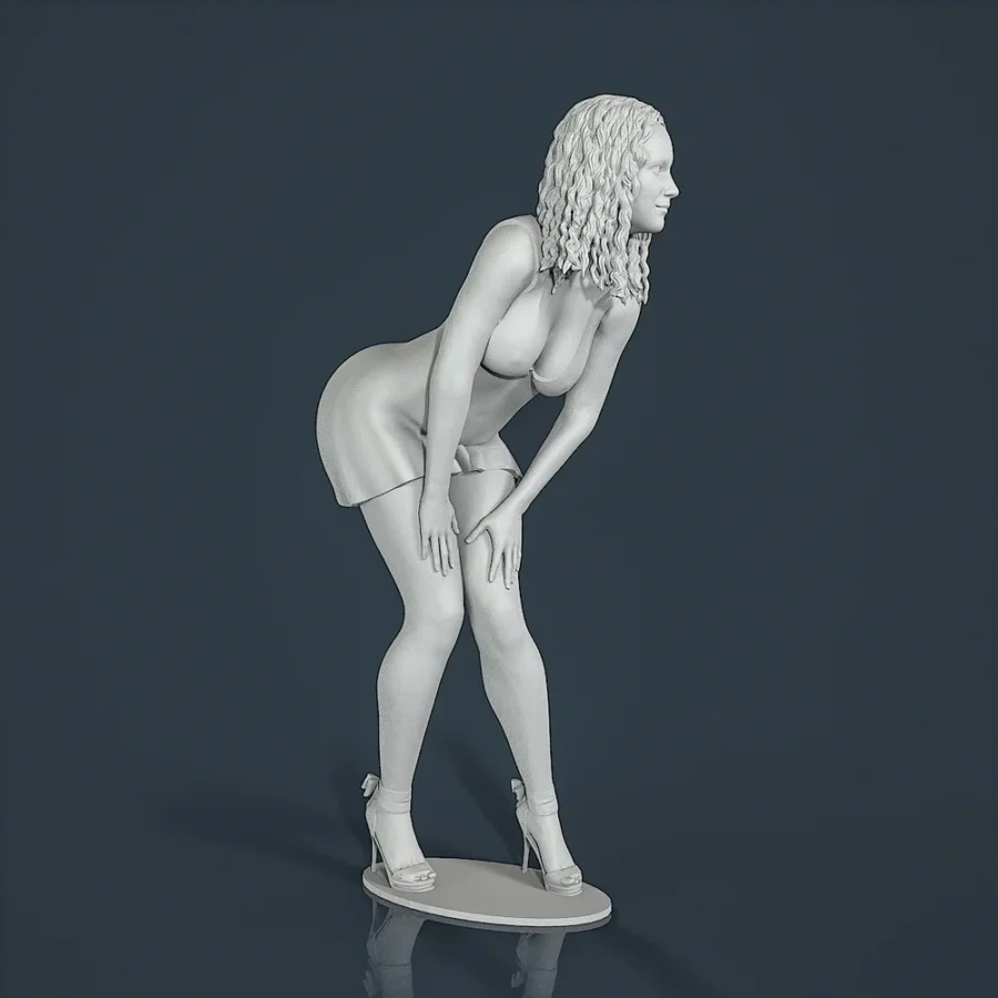 Woman Resin Figure (F128B)