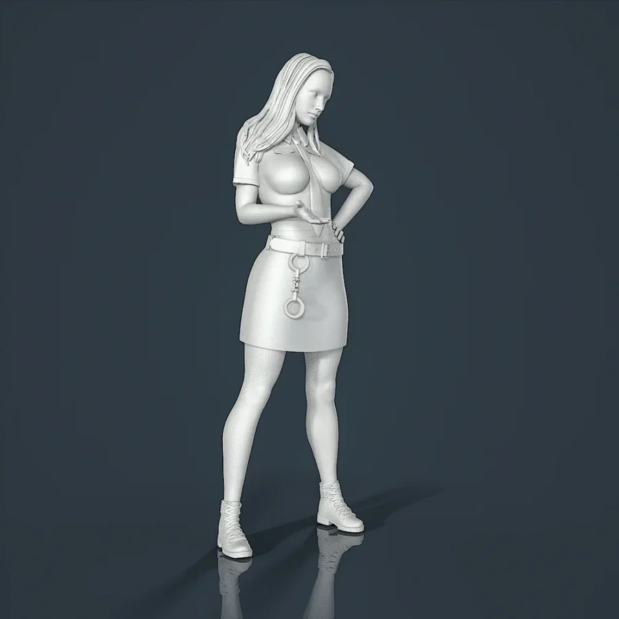 Woman Resin Figure (F129A)