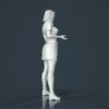 Woman Resin Figure (F129A)