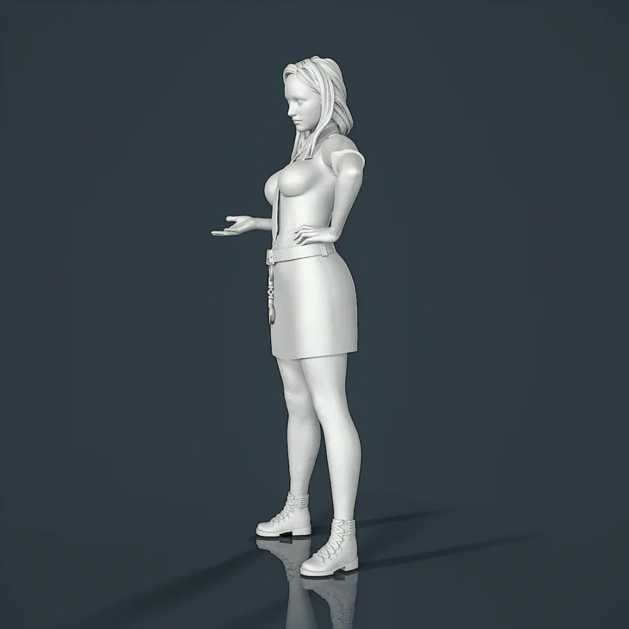 Woman Resin Figure (F129A)