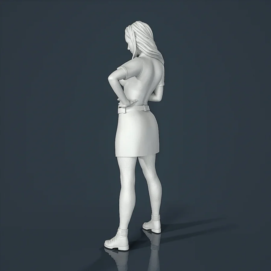 Woman Resin Figure (F129A)