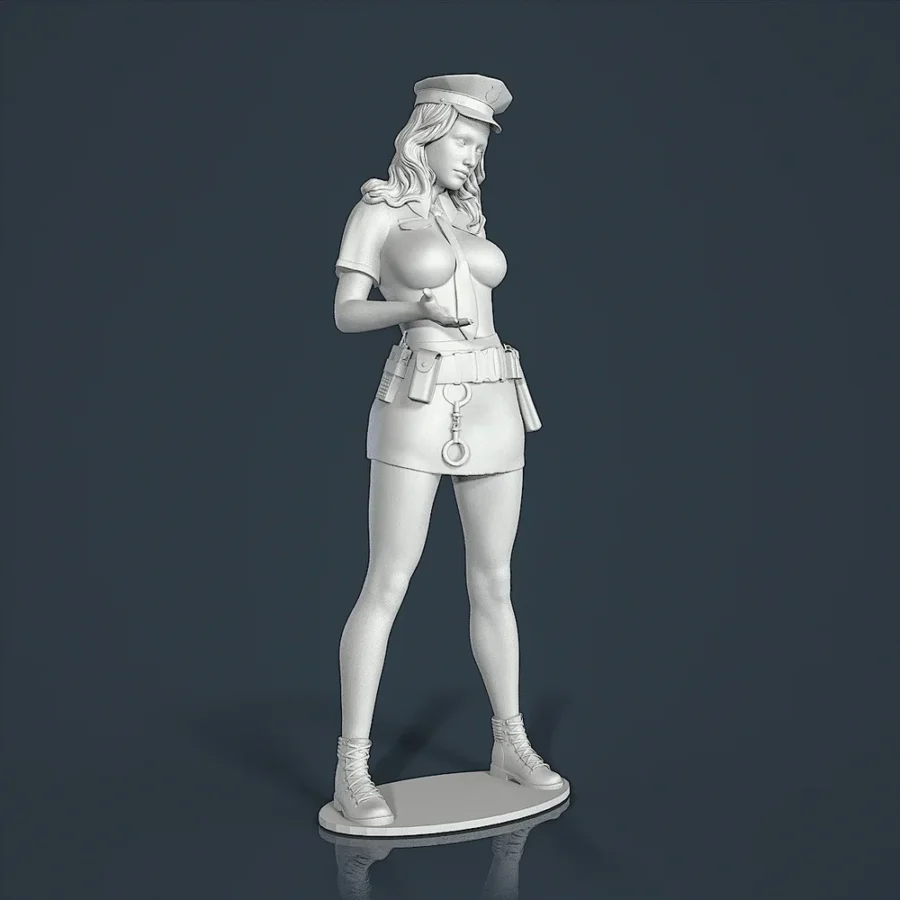 Woman Resin Figure (F129C)