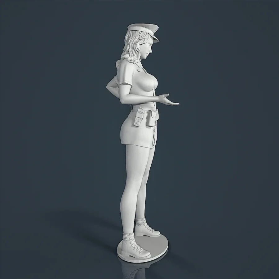 Woman Resin Figure (F129C)