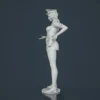 Woman Resin Figure (F129C)