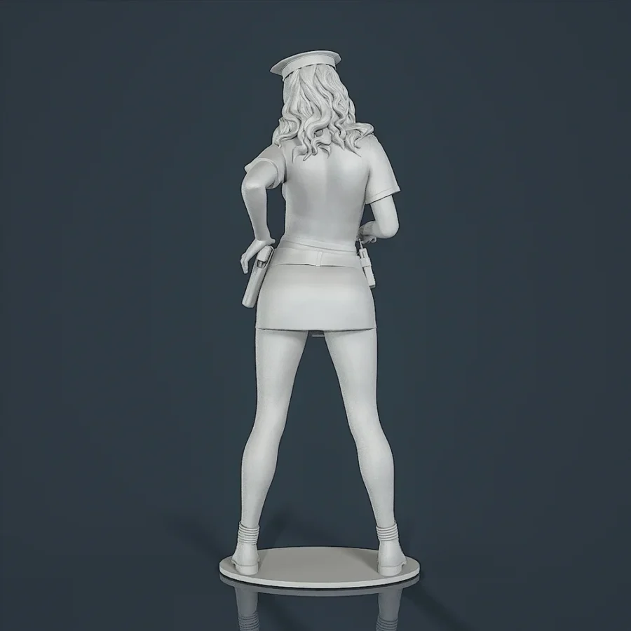 Woman Resin Figure (F129C)