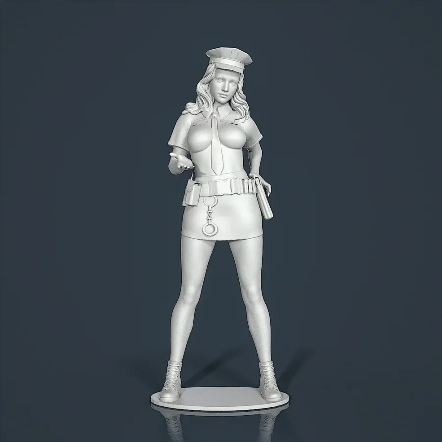 Woman Resin Figure (F129C)