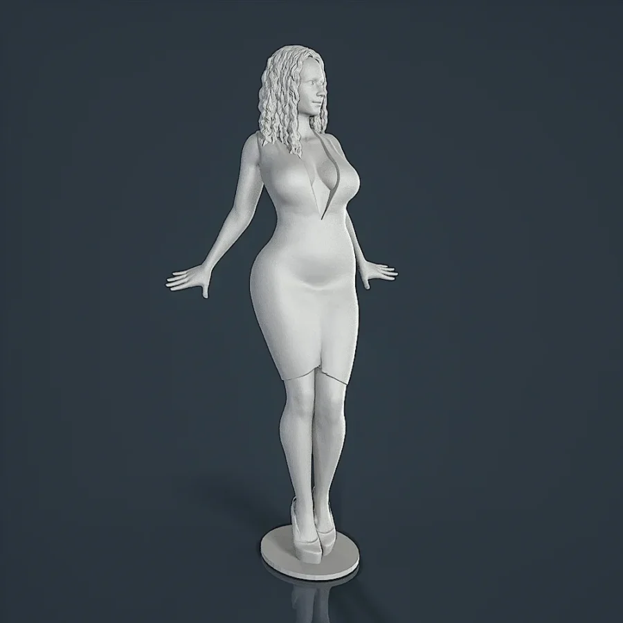 Woman Resin Figure (F135)