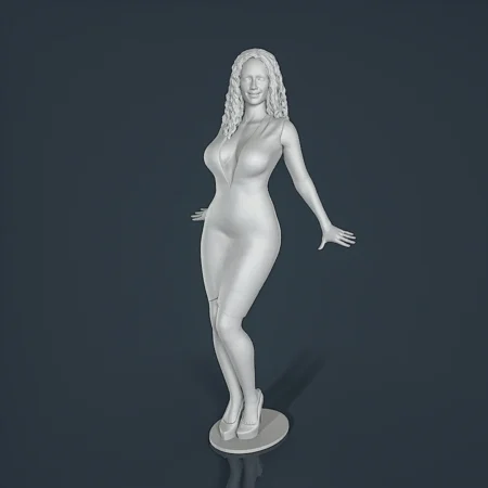 Woman Resin Figure (F135B)