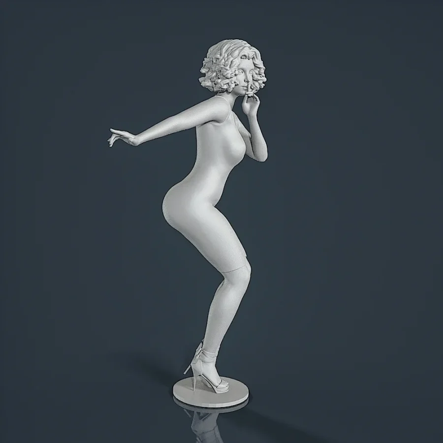 Woman Resin Figure (F136)