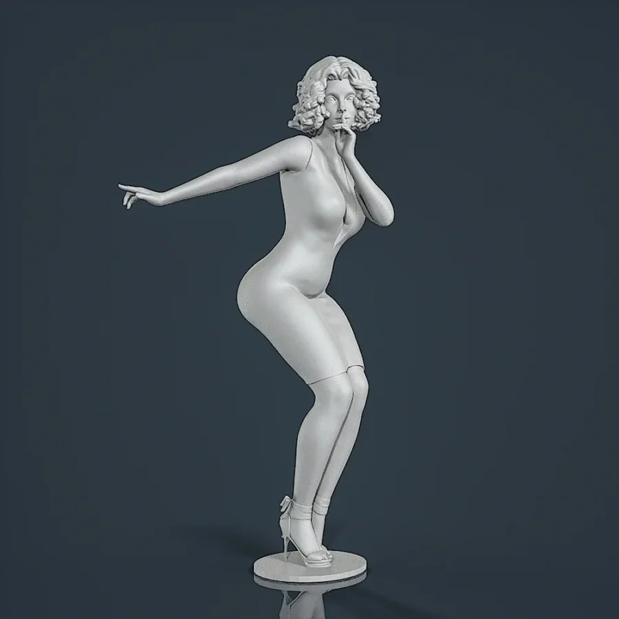 Woman Resin Figure (F136)