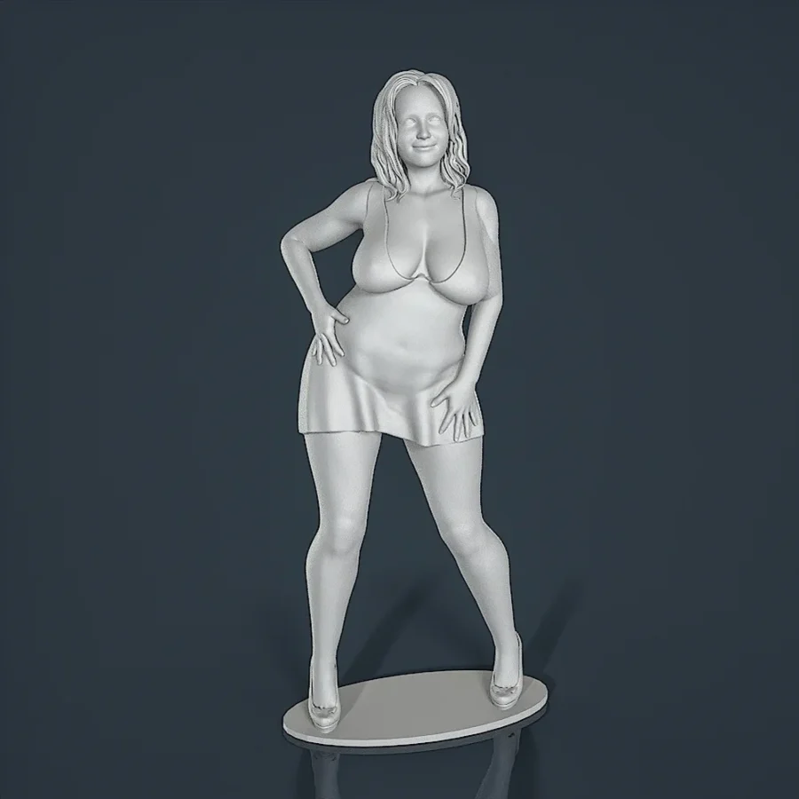 Woman Resin Figure (F143E)