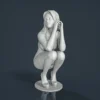 Woman Resin Figure (F145)